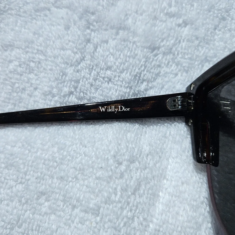 CHRISTIAN‎ DIOR WILDLY DIOR/S P7L-Y1 RED HAVANA/GRAY SUNGLASSES AUTHENTIC